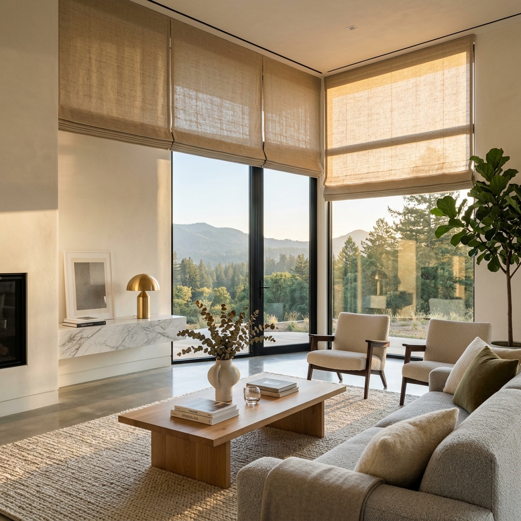 Natural bamboo window blinds price Delhi NCR