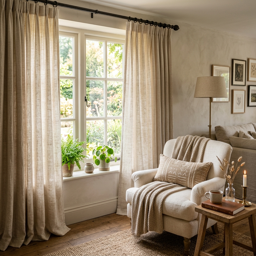 Artisanal Handloom Curtains Delhi NCR